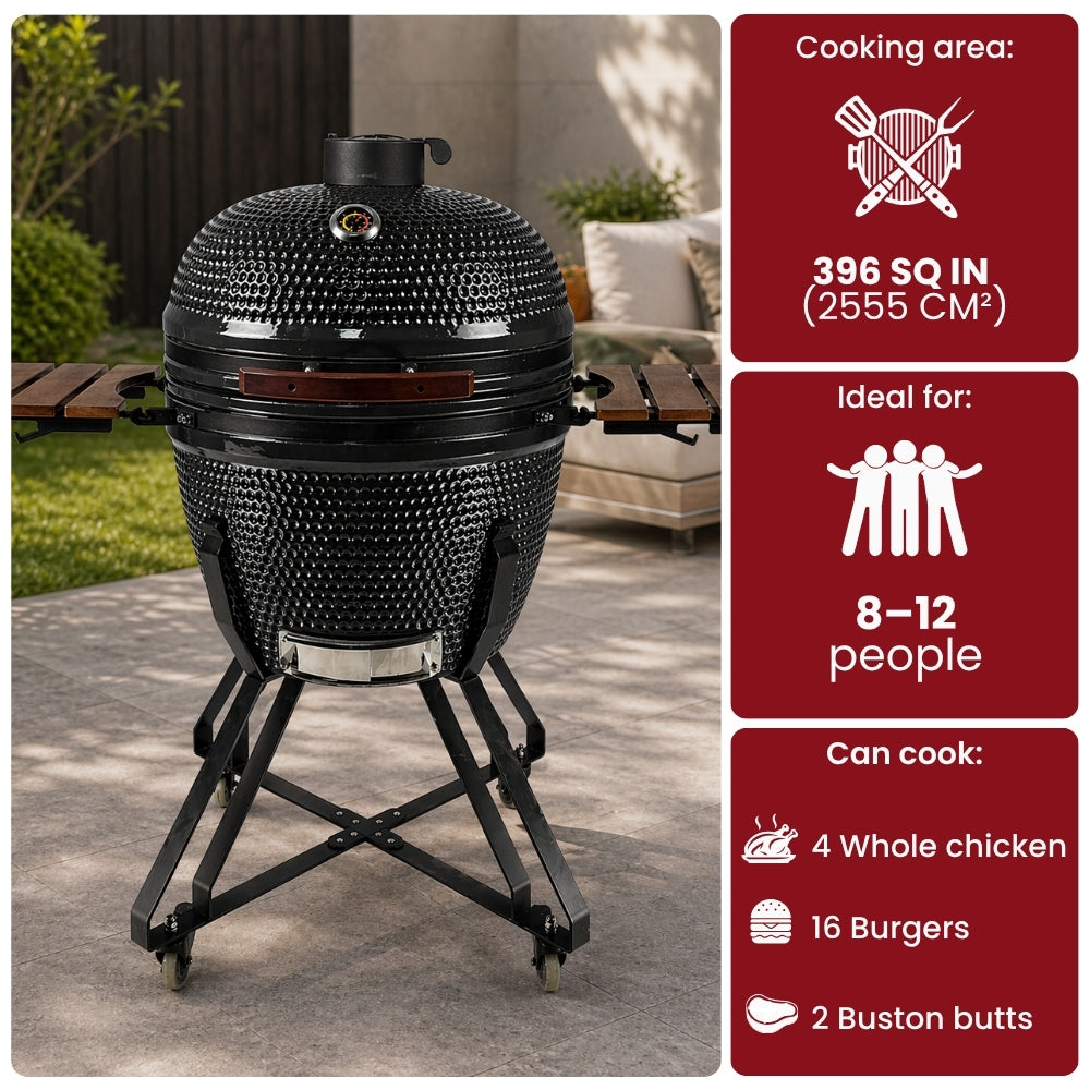 Black Ember XL – 26" Kamado