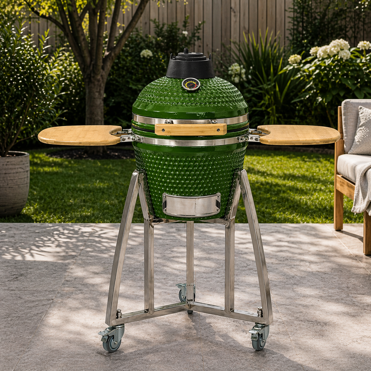 Green Ember Compact – 16" Kamado