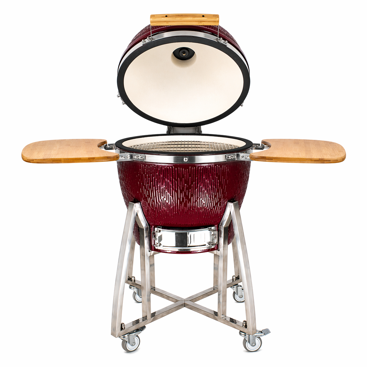 Burgundy Ember Classic Line – 21" Kamado