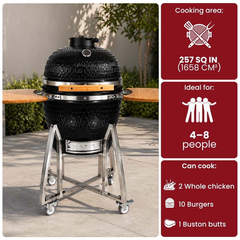 Black Ember Black Ember Classic Line – 21" Kamado