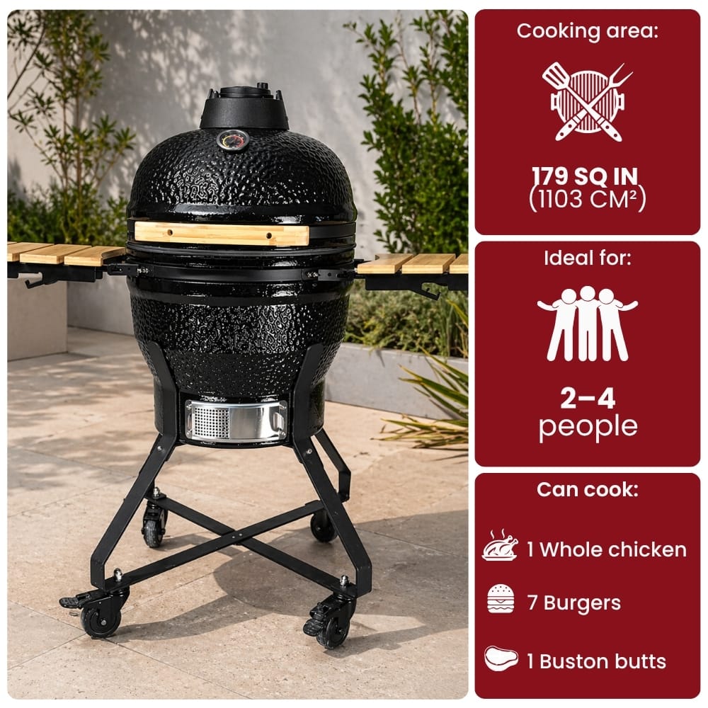 Black Ember Black Ember Junior – 18" Kamado