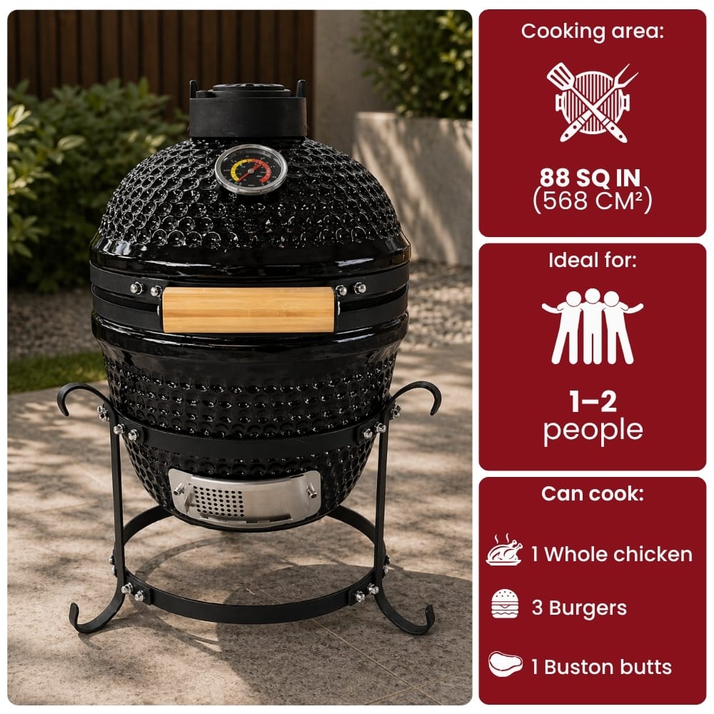 Black Ember Black Ember Mini - 13" Kamado