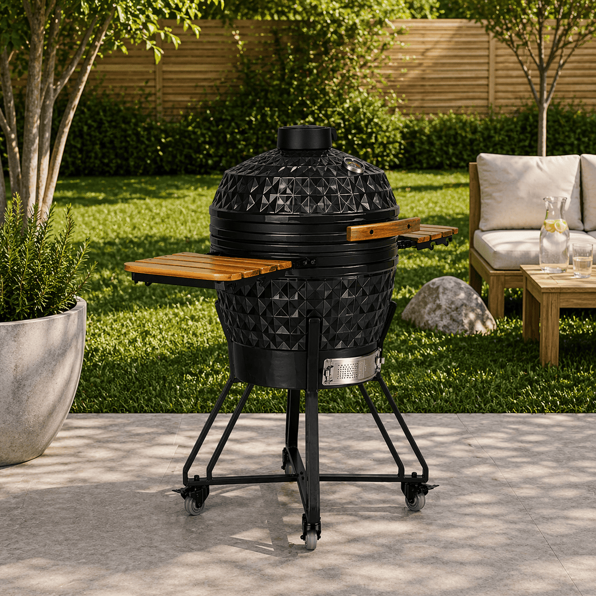 Black Ember Black Ember Pro Diamond – 24" Kamado