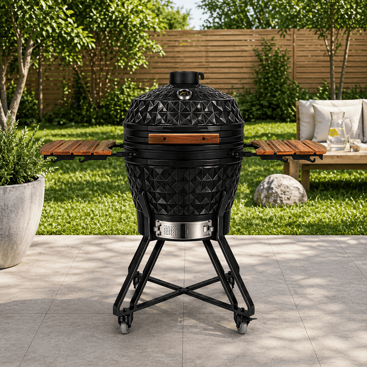 Black Ember Black Ember Pro Diamond – 24" Kamado