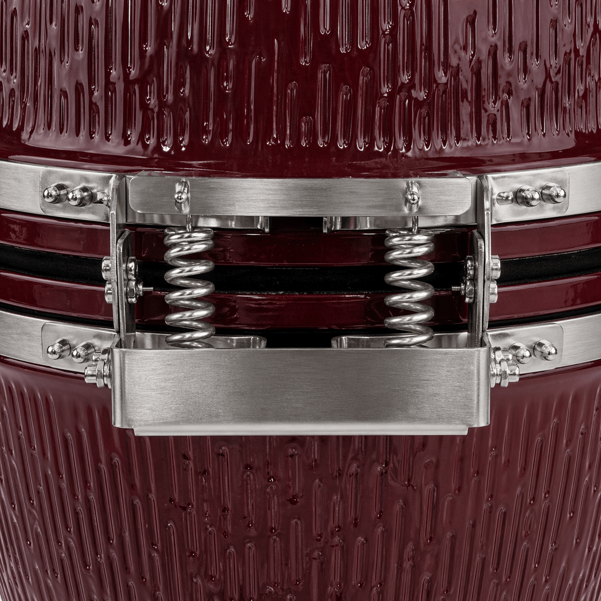 Black Ember Burgundy Ember Classic Line – 21" Kamado