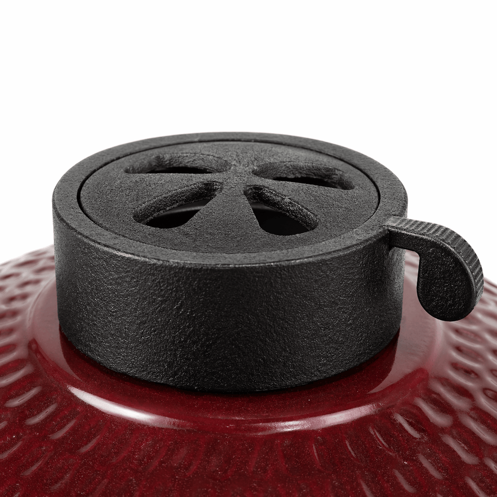 Black Ember Burgundy Ember Classic Line – 21" Kamado