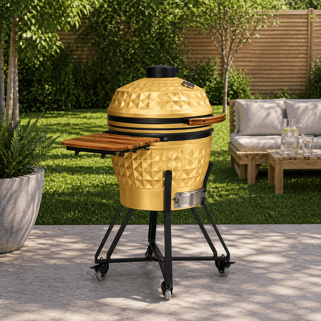Black Ember Gold Ember Pro Diamond – 24" Kamado