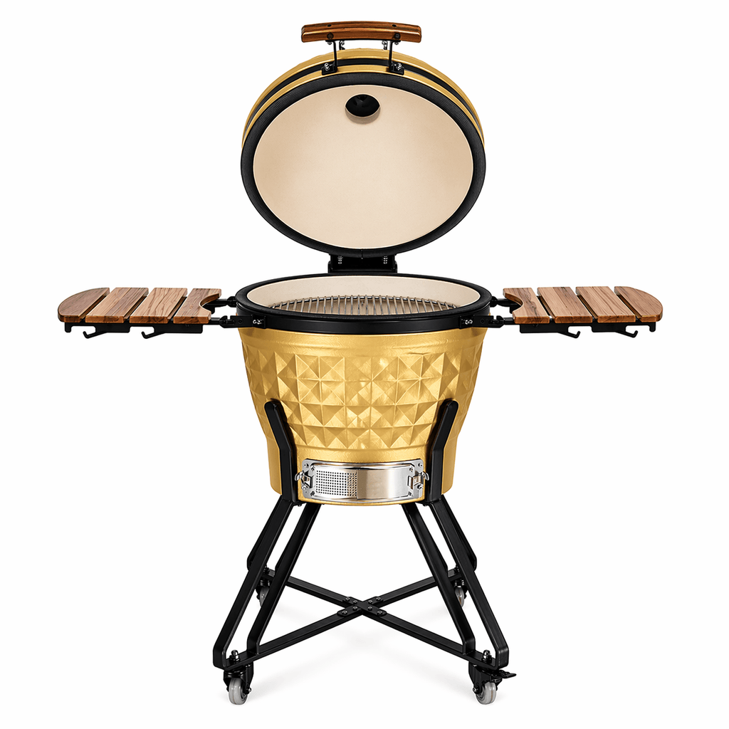 Black Ember Gold Ember Pro Diamond – 24" Kamado