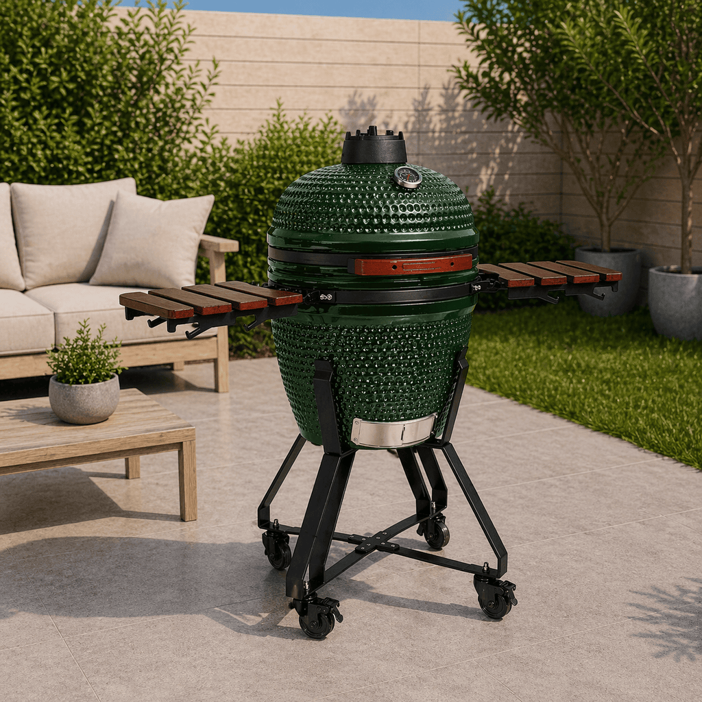 Black Ember Green Ember Classic – 21" Kamado