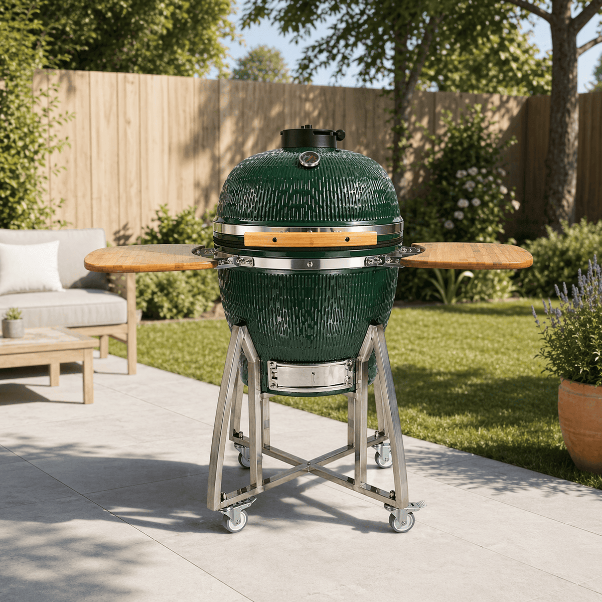 Black Ember Green Ember Classic Line – 21" Kamado