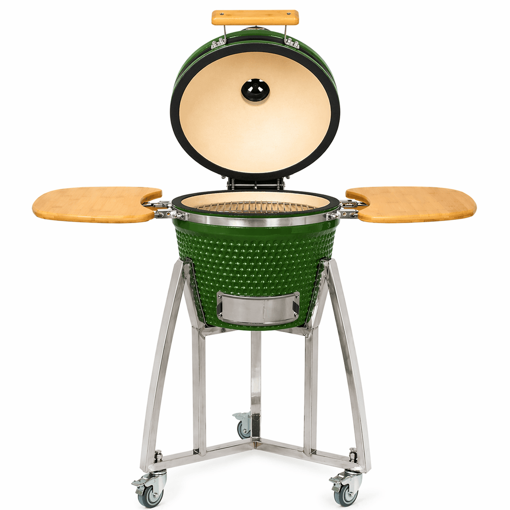 Black Ember Green Ember Compact – 16" Kamado
