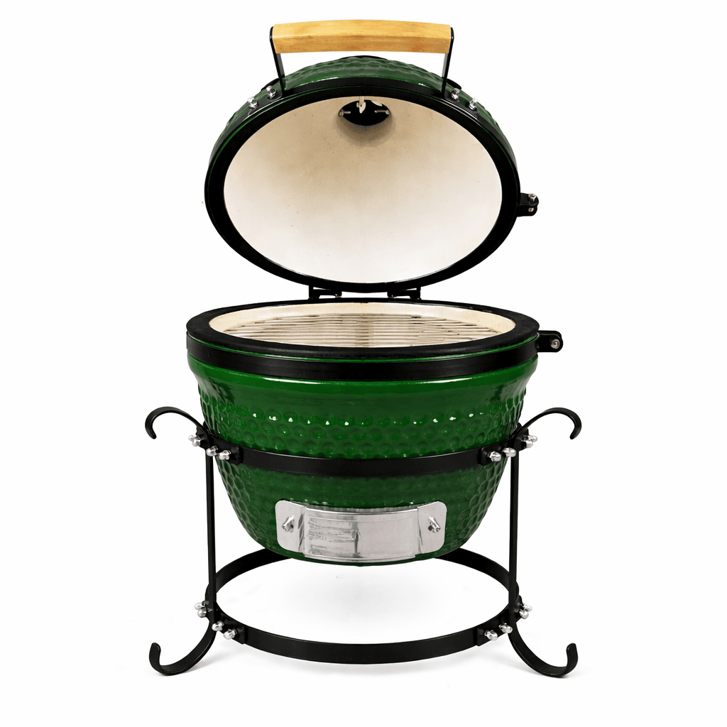 Black Ember Green Ember Mini - 13" Kamado
