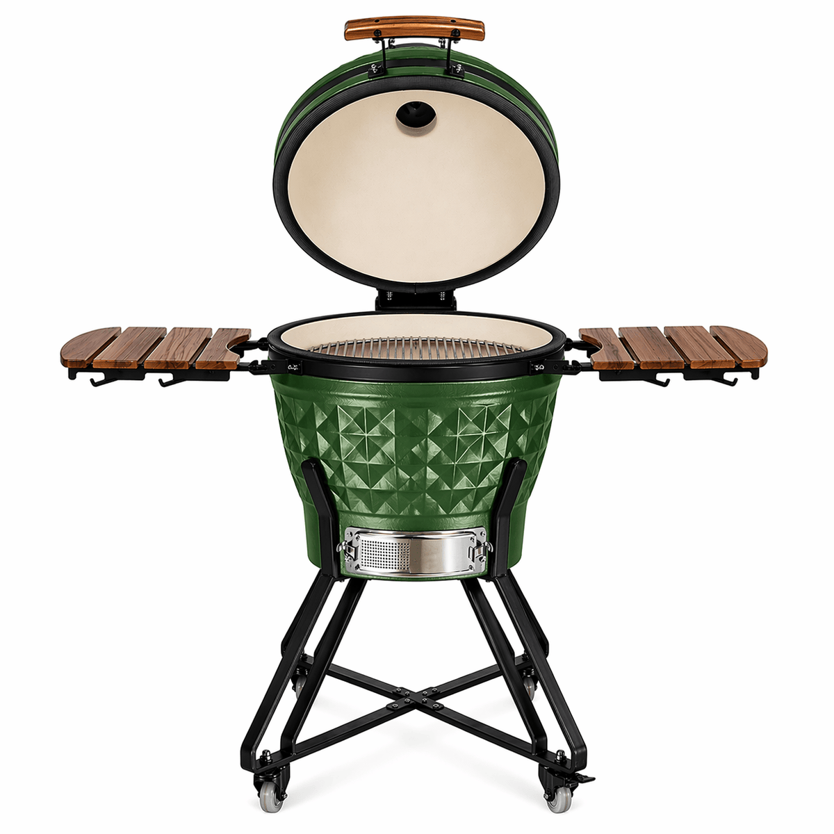 Black Ember Green Ember Pro Diamond – 24" Kamado