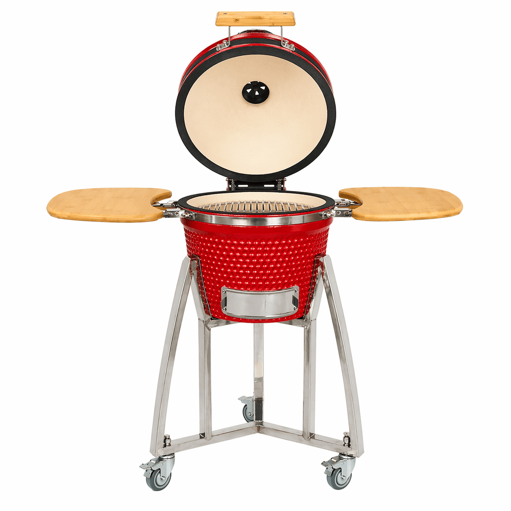 Black Ember Red Ember Compact – 16" Kamado