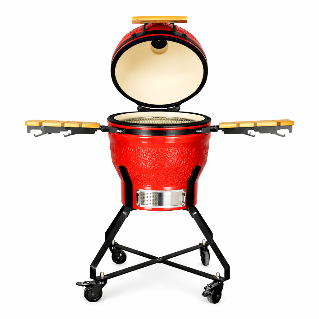 Black Ember Red Ember Junior – 18" Kamado