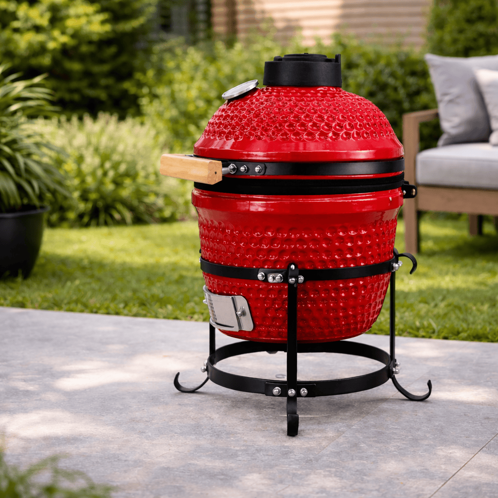 Black Ember Red Ember Mini - 13" Kamado
