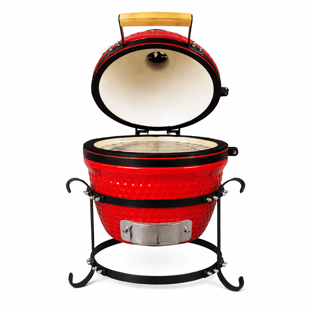 Black Ember Red Ember Mini - 13" Kamado
