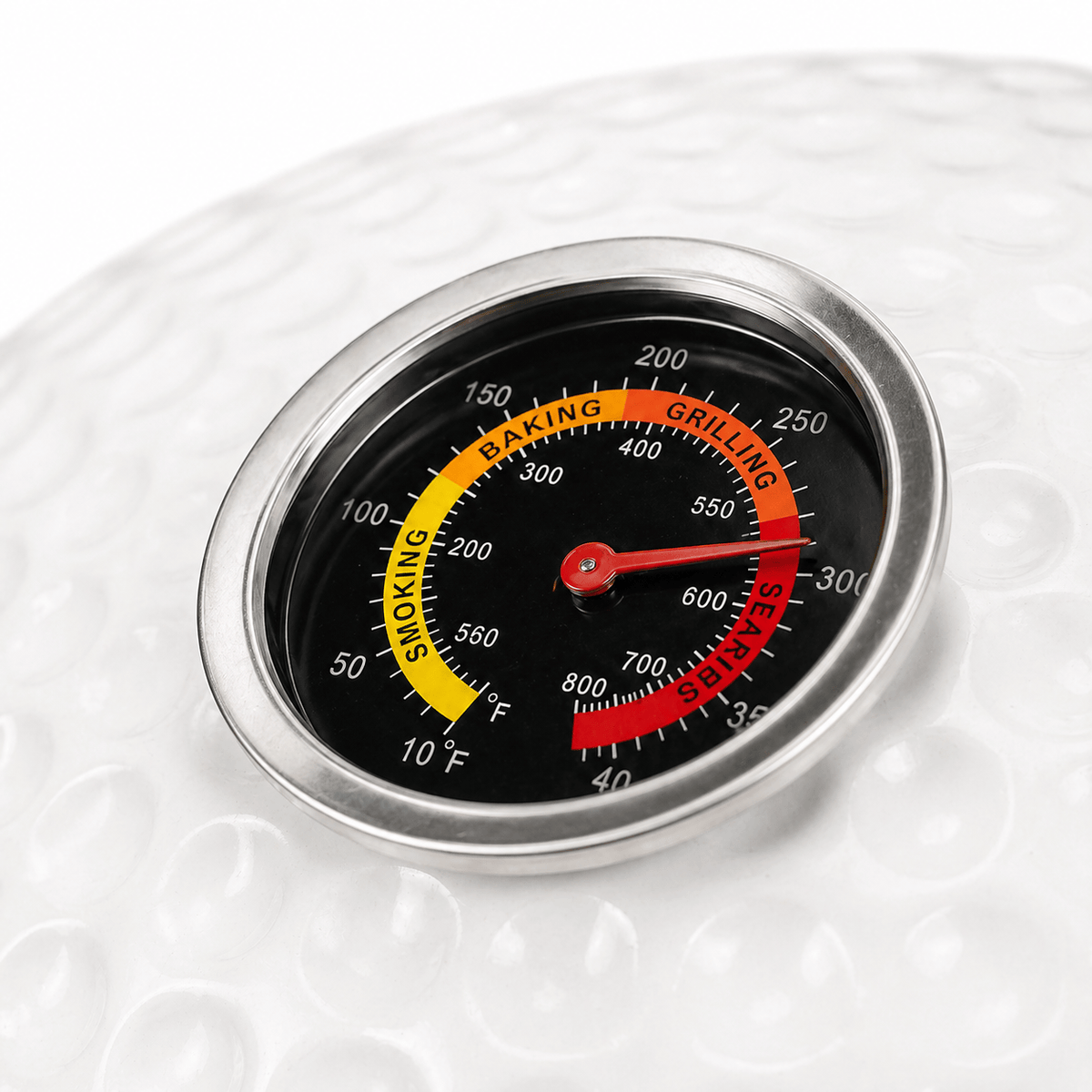 Black Ember White Ember Pro – 23.5" Kamado