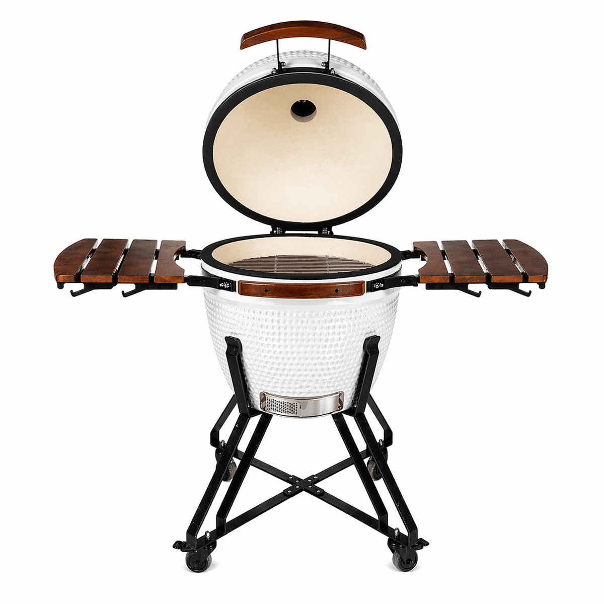 Black Ember White Ember Pro – 23.5" Kamado