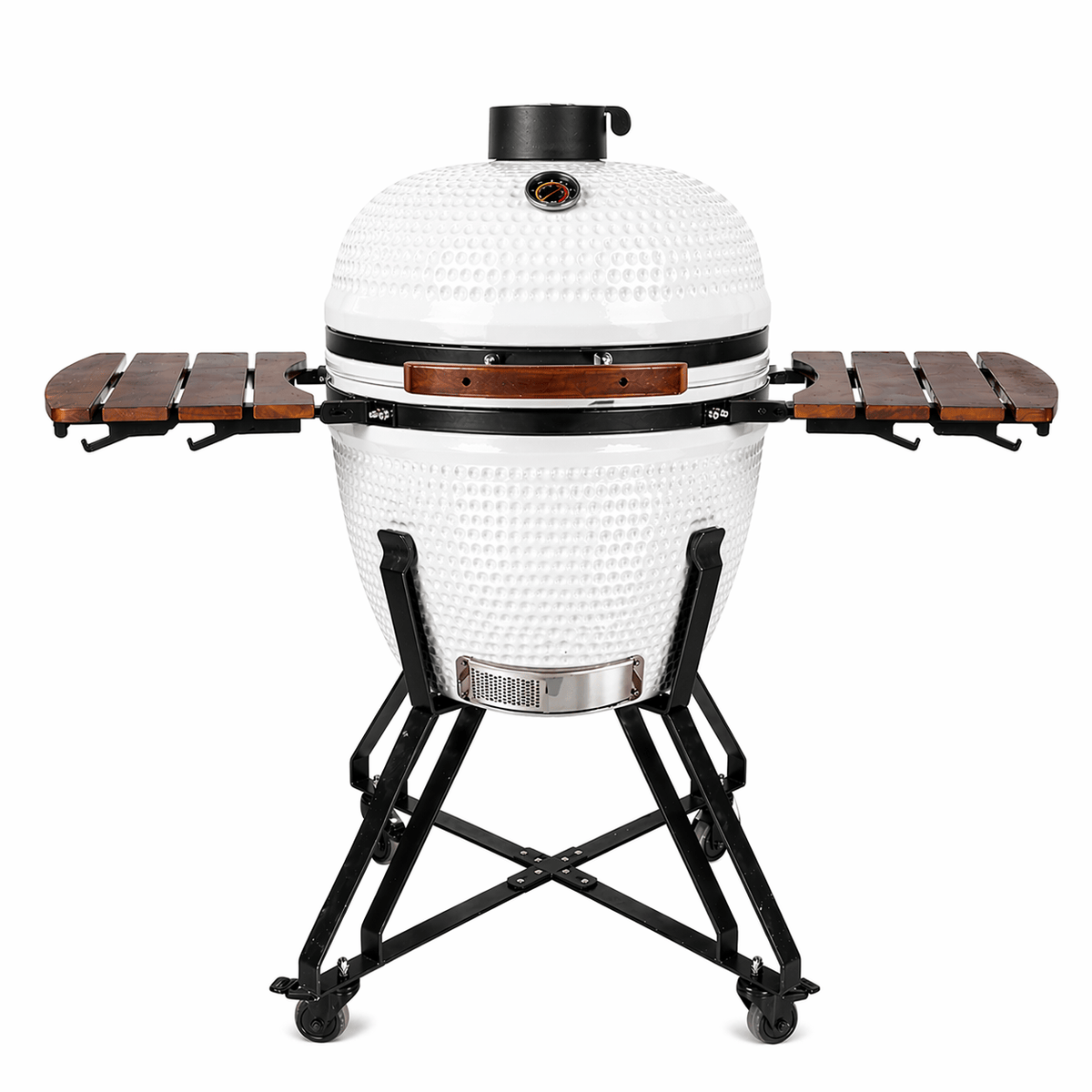 Black Ember White Ember Pro – 23.5" Kamado